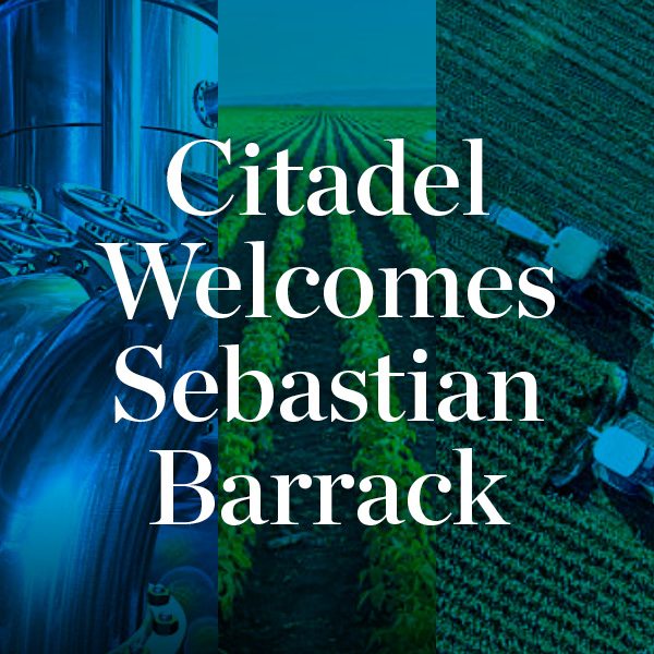 Sebastian Barrack Joins Citadel as Head of Commodities